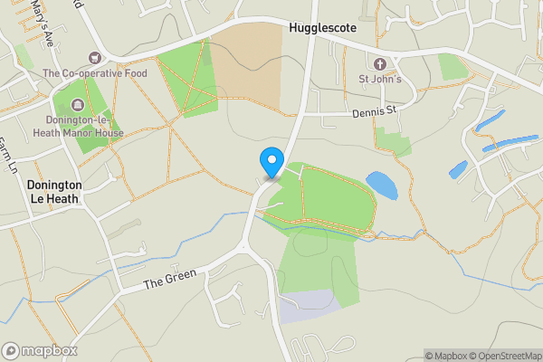 Map location for The Old Chapel,, Station Road, Hugglescote, Coalville, Leicestershire, LE67 2GB