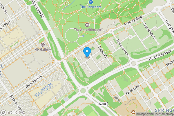 Map location for 44 Columbia Place Campbell Park, Milton Keynes, Buckinghamshire, MK9 4AT