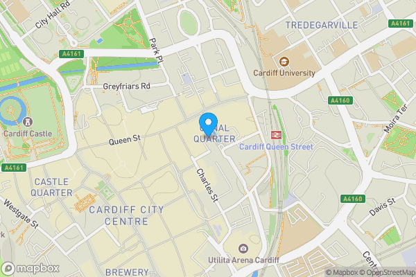 A pair of four-storey Victorian villas in the heart of Cardiff city centre with parking to the rear. Currently arranged as office space but could be suitable for a variety of uses, subject to consents. Vacant.