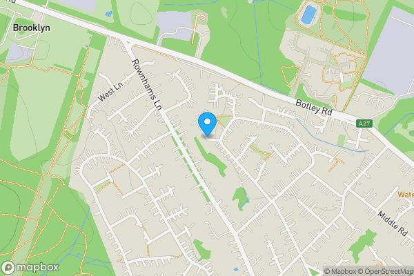 Map location for Poplar Way, Southampton, SO52 9FW