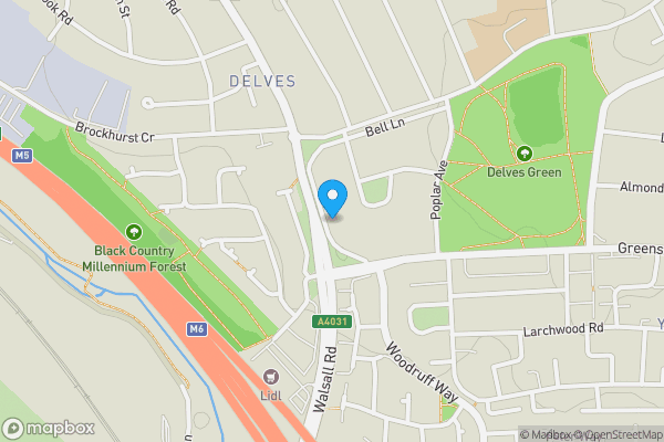 Map location for 455 West Bromwich Road, Walsall, West Midlands WS5 4PR