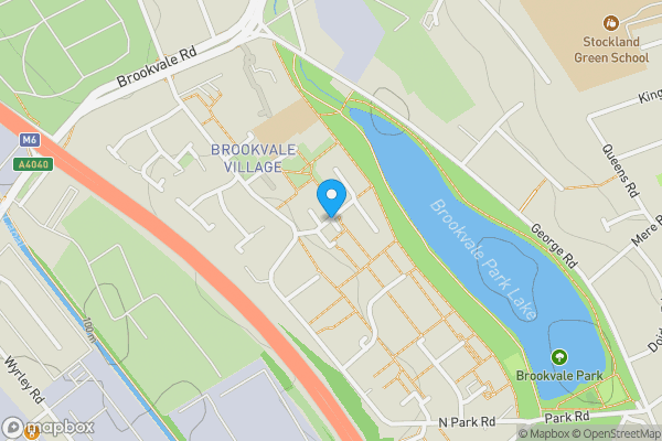 Map location for Teal Drive, Birmingham, West Midlands, B23 7YA