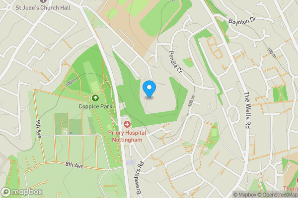 Map location for Flat 4a The Beaumont, Hine Hall, Mapperley, Nottingham, NG3 5PE