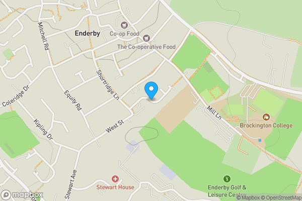 Map location for Salts Close, Leicester, Leicestershire, LE19 4SQ