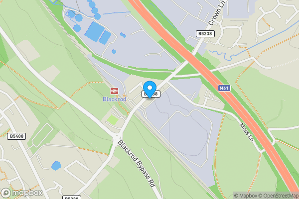 Map location for 194 Station Road, Blackrod, Bolton, Lancashire, BL6 5JE