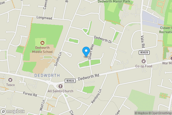 Map location for 45 Stuart Way, Windsor, Berkshire, SL4 5LR