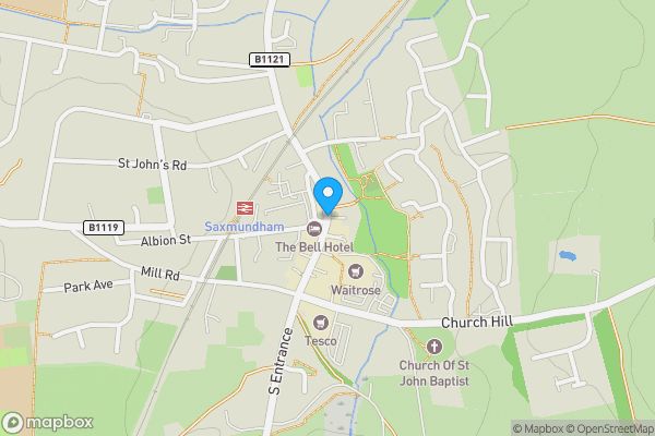 Map location for 17-19-19A, High Street, Saxmundham, Suffolk, IP17 1DF