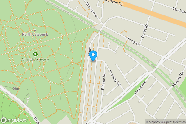 Map location for 175 Stanley Park Avenue South, Liverpool, L4 7XE