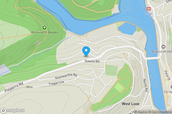 Map location for 5 Woodlands View, Looe , PL13 2AN