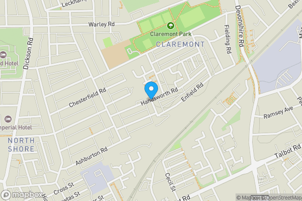 Map location for Grantham Road, Blackpool, Lancashire, FY1 2RF