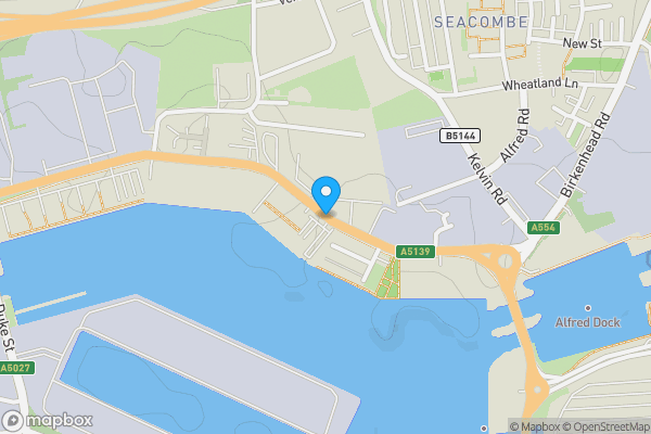 Map location for Dock Road, BIRKENHEAD, Merseyside, CH41 1DP