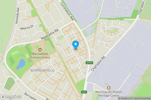 Map location for Coronation Way, Prime Corner Detached Restaurant, Bar and Car Park, Montrose, DD10 9DW