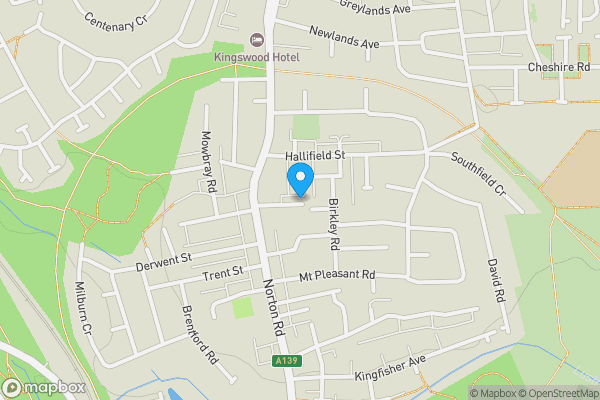 Map location for 8 Prospect Place, Norton, Stockton-on-Tees, Cleveland, TS20 2PX