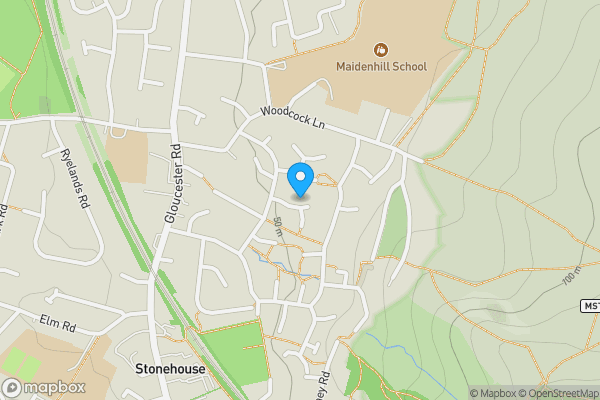 Map location for 11 Partridge Close, Stonehouse, Gloucestershire, GL10 2HJ