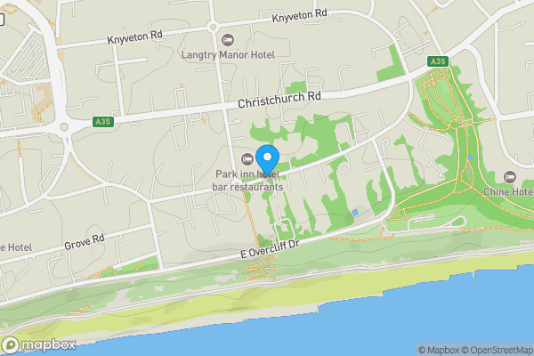 Map location for Flat 11, Wingfield Court, Manor Road, Bournemouth, Dorset BH1 3HE