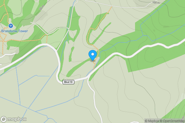 Map location for Penrhyndeudraeth, Gwynedd, LL48 6DY