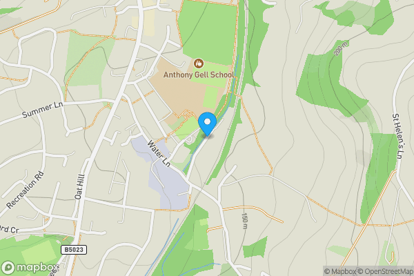 Map location for Land on the west side of Brooklands Avenue, Wirksworth, Matlock, Derbyshire DE4 4AB