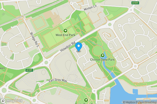 Map location for 3 Stockton Road, North Shields, NE29 6XU