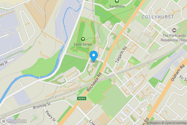 Map location for Christabel, Manchester, M40 7EH