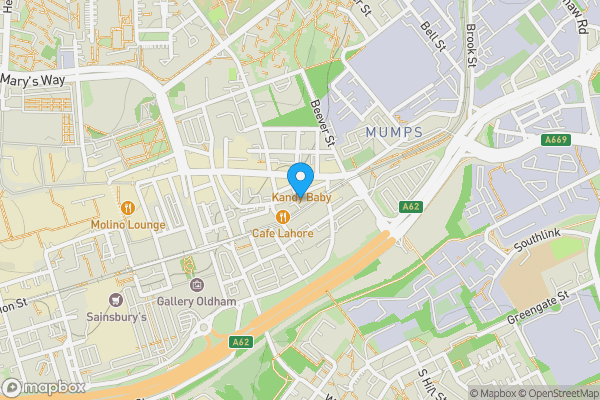 Map location for Apartment 28, The Victory, 165 Union Street, Oldham, OL1 1TD