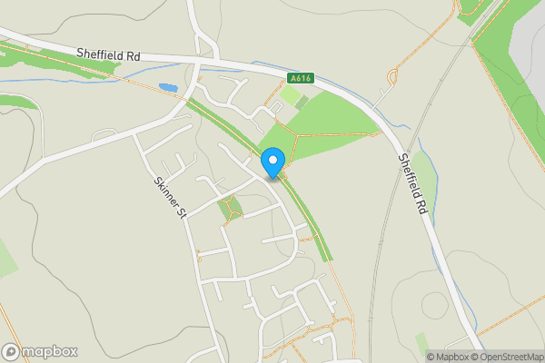 Map location for 86 Linden Road, Creswell, Worksop, Nottinghamshire S80 4JT
