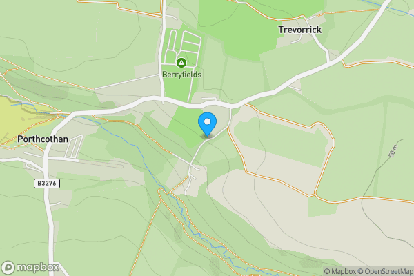 Map location for Padstow, Cornwall, PL28 8LN