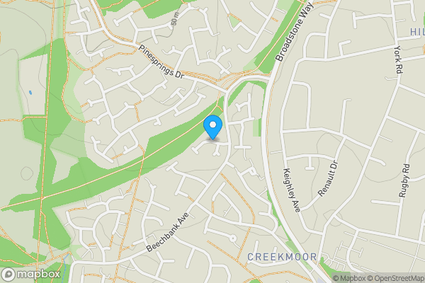 Map location for Land @ Bullfinch Close, Poole, Dorset, BH17 7UP
