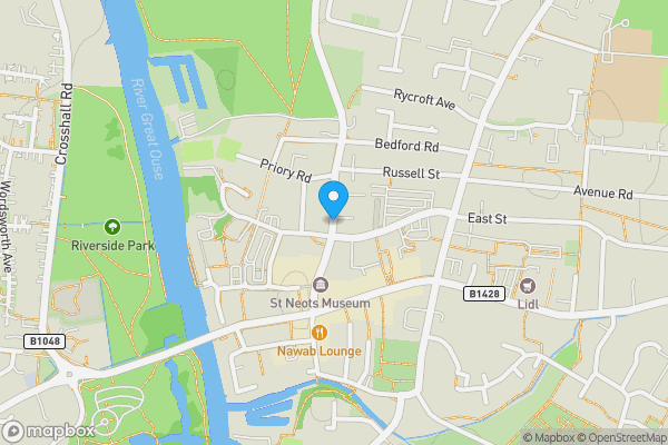 Map location for New Street, St. Neots, Cambridgeshire, PE19 1AJ