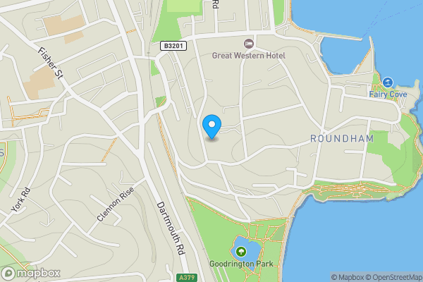 Map location for 33 St. Andrews Road, Paignton, Devon, TQ4 6HA