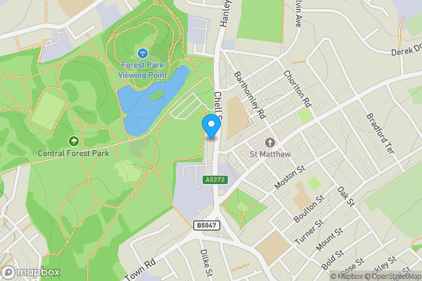 Map location for 85 Chell Street, Stoke-on-Trent, Staffordshire, ST1 6BB