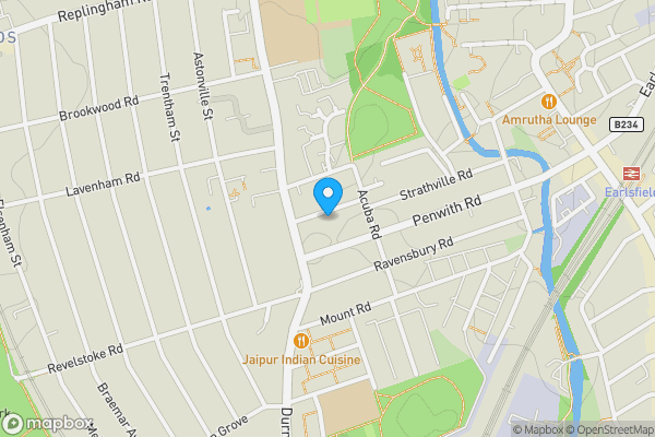 Map location for 16 Strathville Road, Earlsfield, London, SW18 4QZ