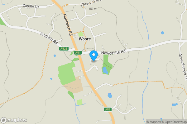 Map location for 4, Kenrick Close, Woore, CW3 9SL