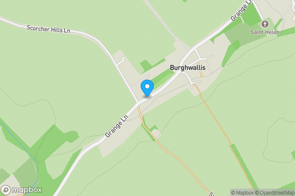 Map location for Burghwallis Hall, Grange Lane, Burghwallis, Doncaster, South Yorkshire, DN6 9JL