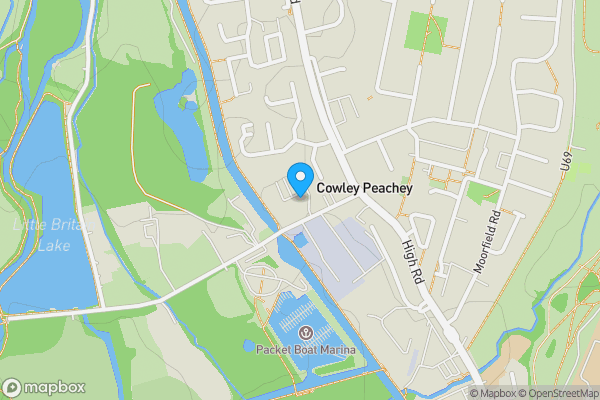 Map location for Flat 64 Jessop Court, 2 Brindley Place, Uxbridge, Middlesex, UB8 2FA