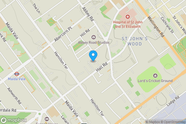 Map location for 171 Grove Hall Court, Hall Rd, St John's Wood, London NW8 9NU