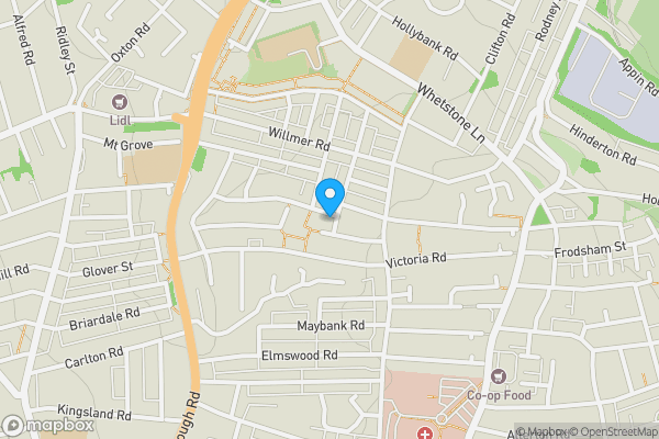 Map location for 24 Laurel Road, Birkenhead, Merseyside CH42 0JA