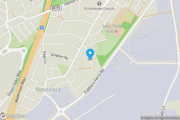 Map location for French Street, Widnes, Cheshire, WA8