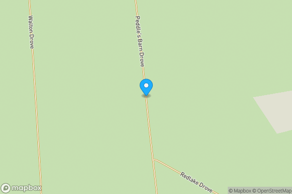 Map location for Peddle's Barn Drove, Somerton, TA11