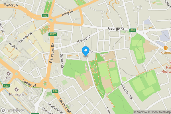 Map location for Marsh Cottage, Victoria Road, Newcastle, Staffordshire, ST5 1BG