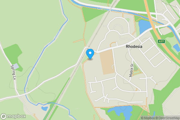 Map location for 4 Haggonsfield Farm Cottages Tylden Road, Worksop, Nottinghamshire, S80 3HW