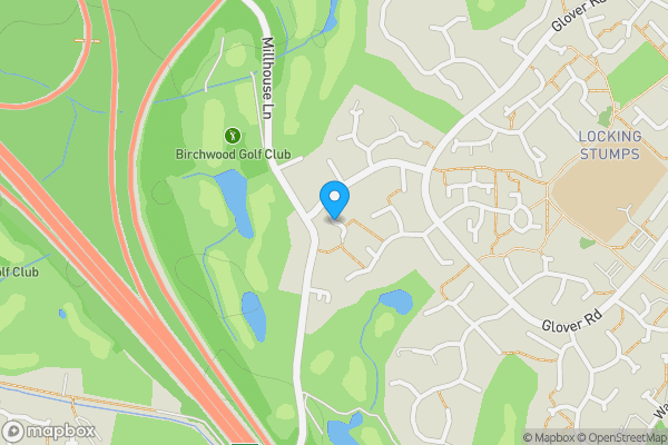 Map location for Redvales Court, Warrington, Cheshire, WA3 7NN