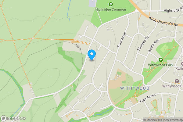 Map location for 13, Greenridge Close, Bishopsworth, Bristol, BS13 8HZ