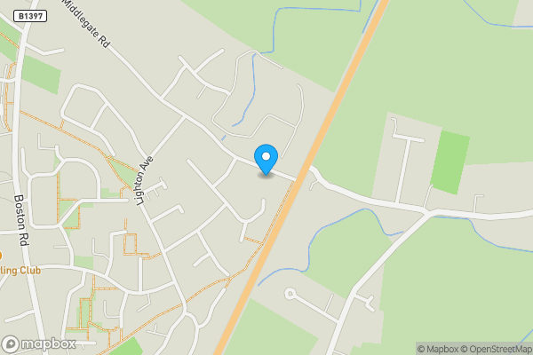 Map location for 67 Middlegate Road, Frampton, Boston, Lincolnshire, PE20 1DA