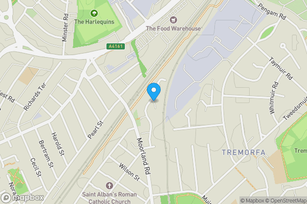 Map location for Horwood Close, Cardiff, South Glamorgan, CF24 2LY
