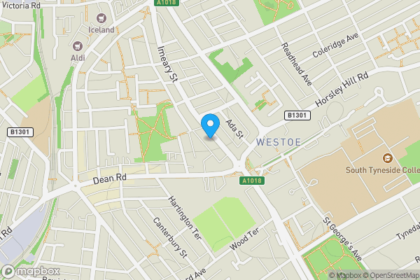 Map location for 47 Imeary Street, South Shields, Tyne and Wear NE33 4EF