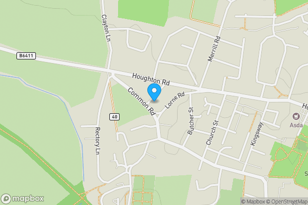 Map location for 15 Horsemoor Road Thurnscoe, Rotherham, South Yorkshire, S63 0SD