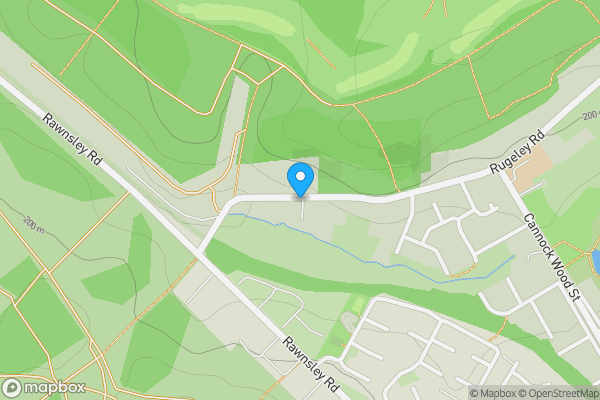 Map location for Rugeley Road, CANNOCK, Staffordshire, WS12 0PH