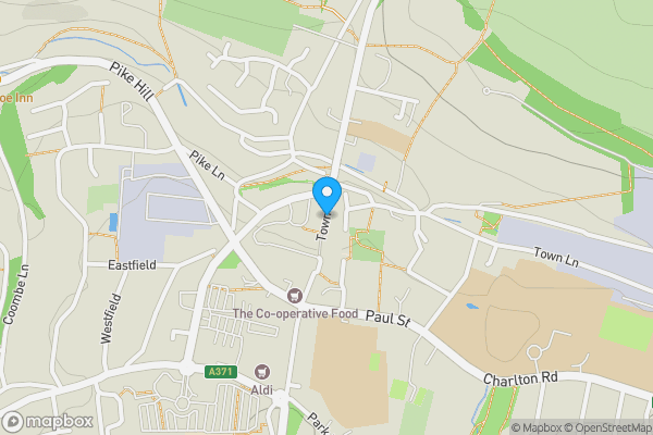 Map location for Town Street Shepton Mallet, Somerset, BA4