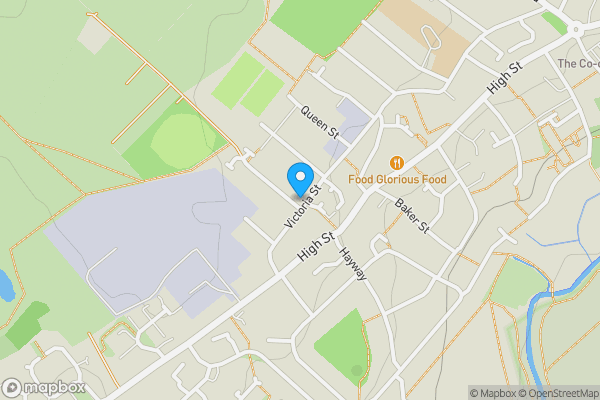 Map location for Irthlingborough Town Band Club, 104 Victoria Street, Irthlingborough, Northamptonshire, NN9 5RG