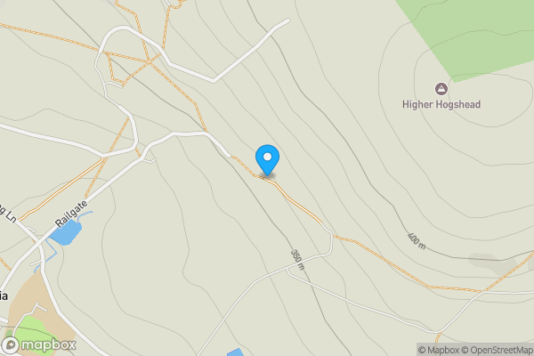 Map location for Dry Corner Farm, Rochdale Road, Bacup, Lancashire, OL13 9XF